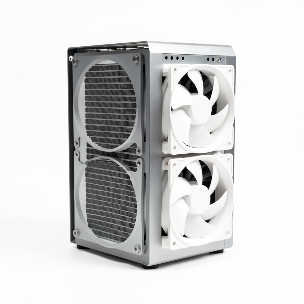 Arctic Liquid Freezer III 360 AIO răcire lichidă cu radiator 360mm, pompa integrată și trei ventilatoare albe 120mm pe fundal alb